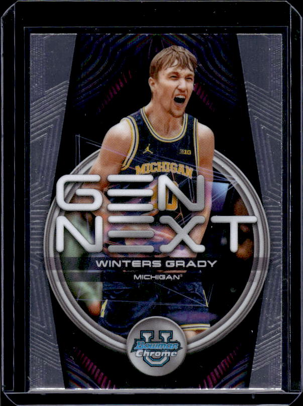 2025-26 Bowman #GN-24 Winters Grady Gen Next