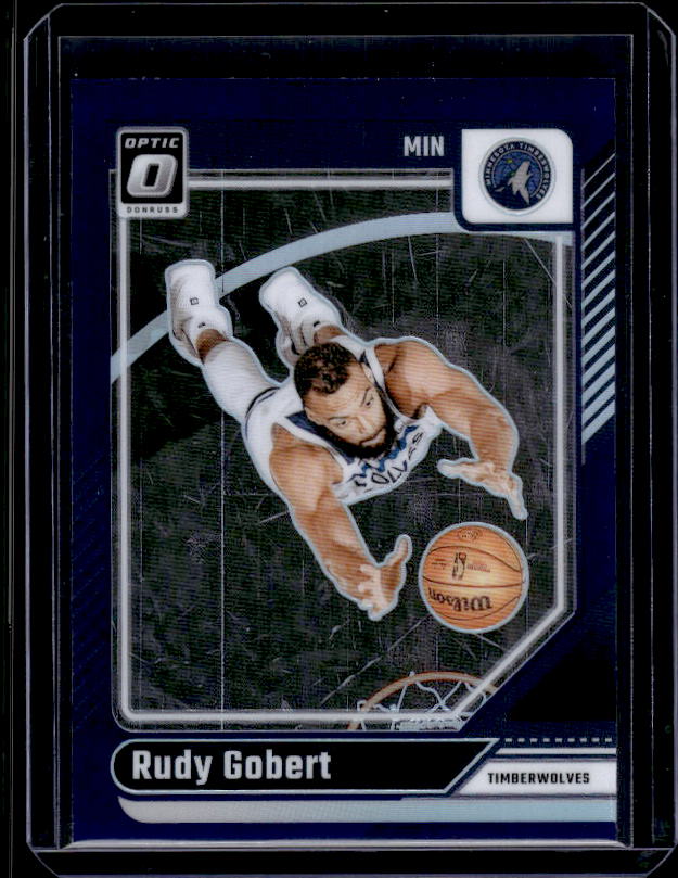 2024-25 Donruss Optic #222 Rudy Gobert Purple