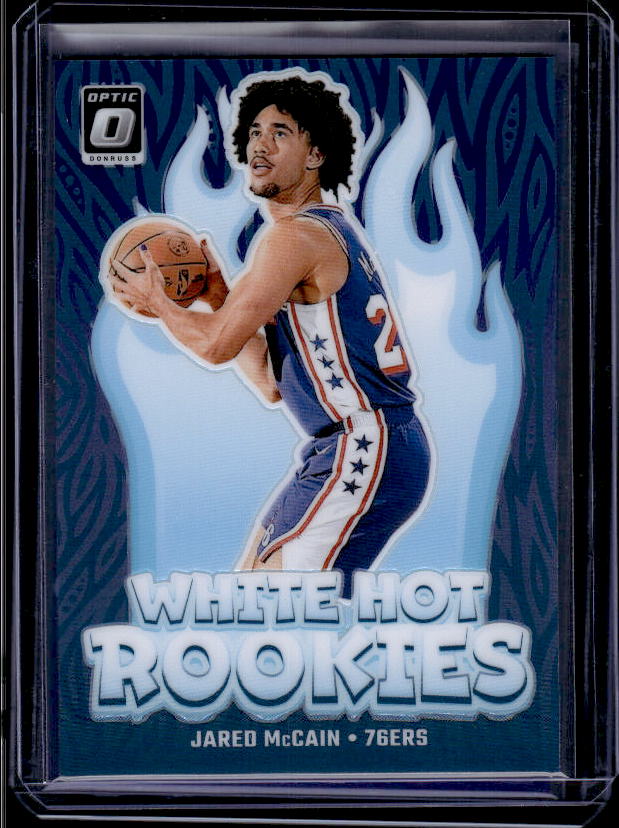 2024-25 Donruss Optic #2 Jared McCain White Hot Rookies Purple