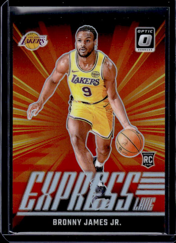 2024-25 Donruss Optic #4 Bronny James Jr. Express Lane Holo