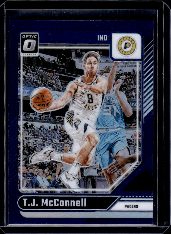 2024-25 Donruss Optic #67 T.J. McConnell Purple