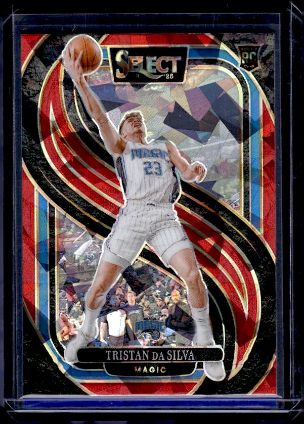 2024-25 Panini Select #91 Dalton Knecht Red Cracked Ice Prizm
