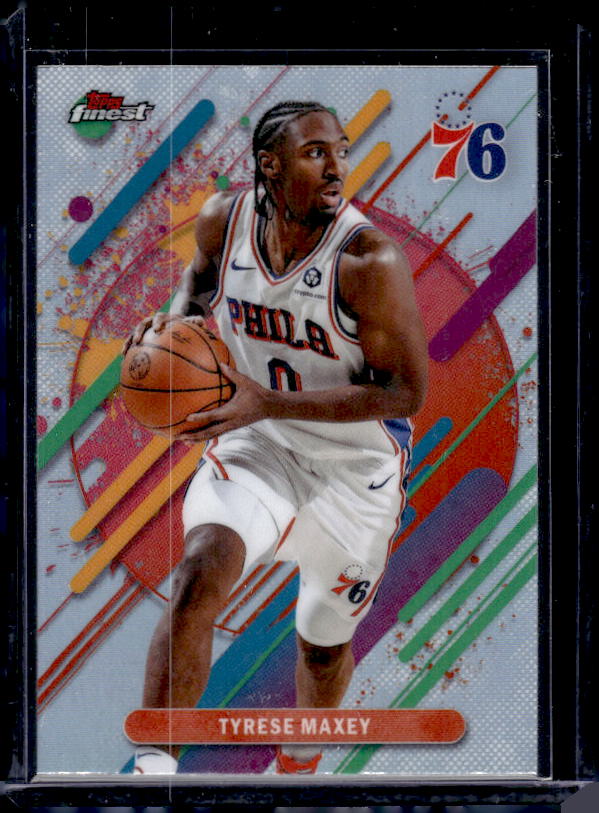 2025-26 Finest #229 Tyrese Maxey Refractor