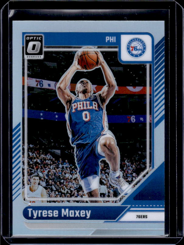 2024-25 Donruss Optic #135 Tyrese Maxey Holo