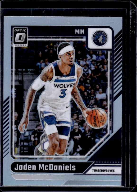 2024-25 Donruss Optic #40 Jaden McDaniels Holo