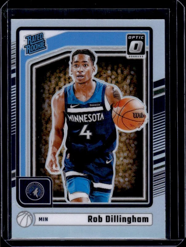 2024-25 Donruss Optic #259 Rob Dillingham Holo