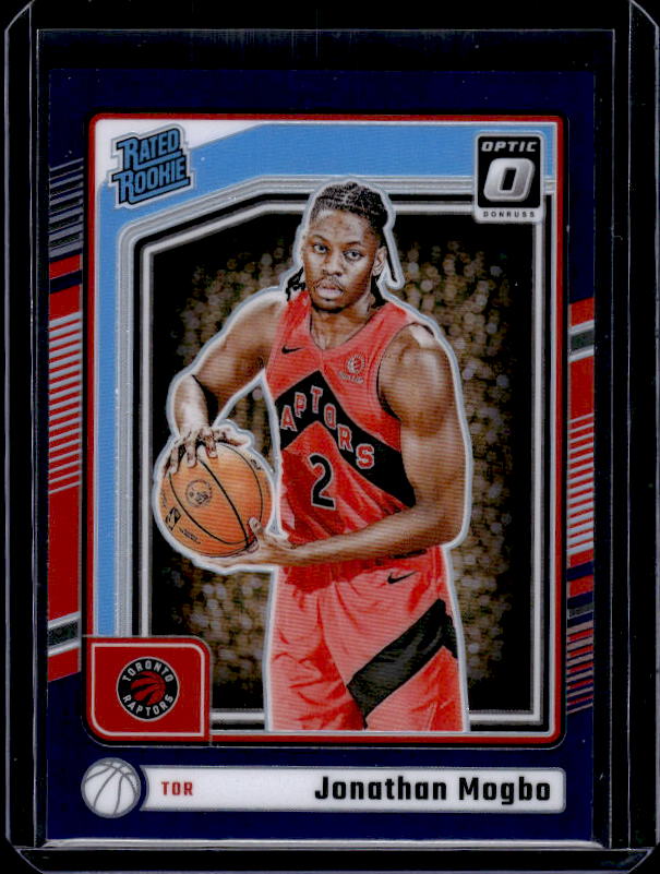 2024-25 Donruss Optic #297 Jonathan Mogbo Purple