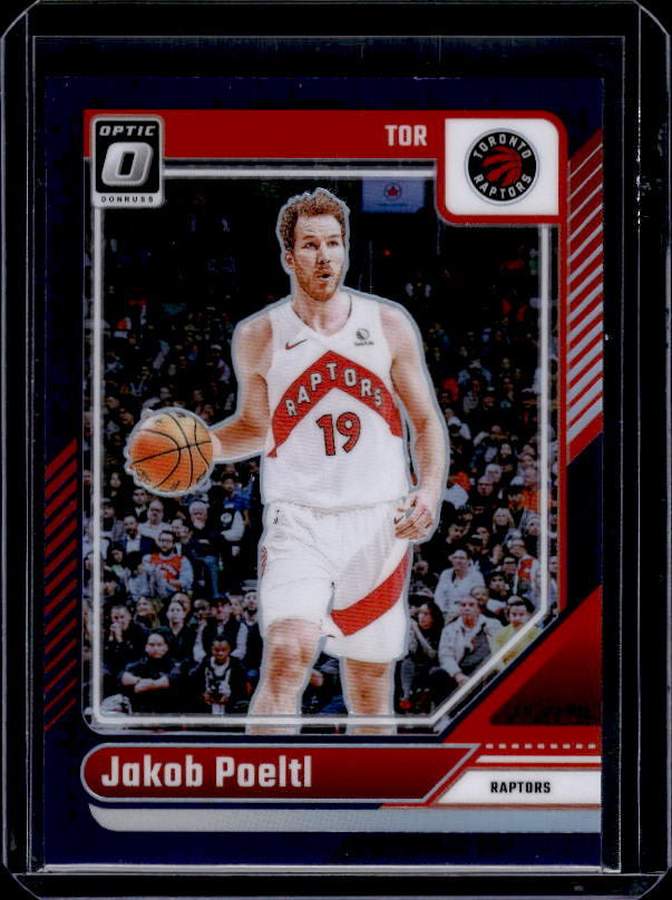 2024-25 Donruss Optic #65 Jakob Poeltl Purple