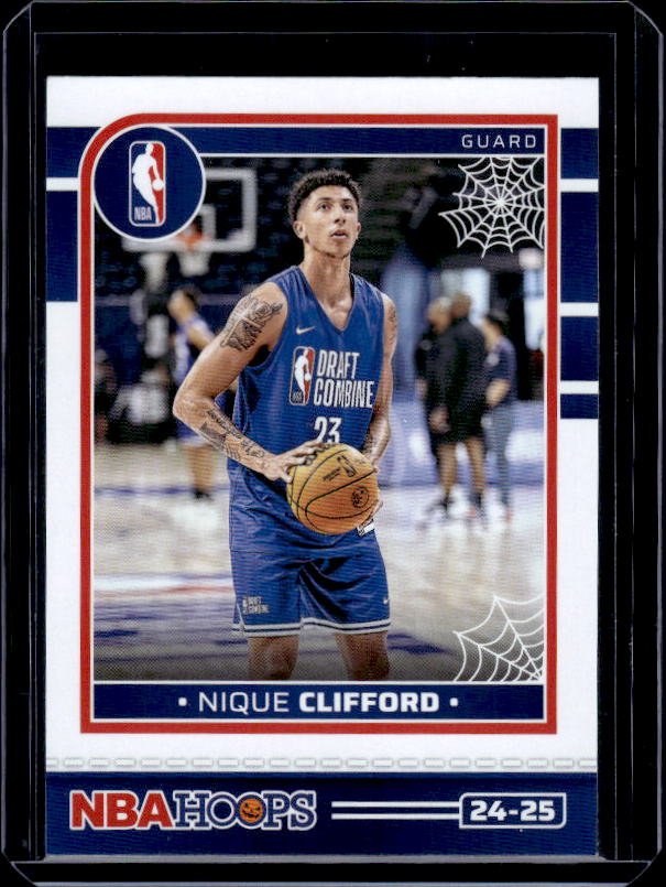 2024-25 Hoops Haunted Hoops #10 Nique Clifford Extended