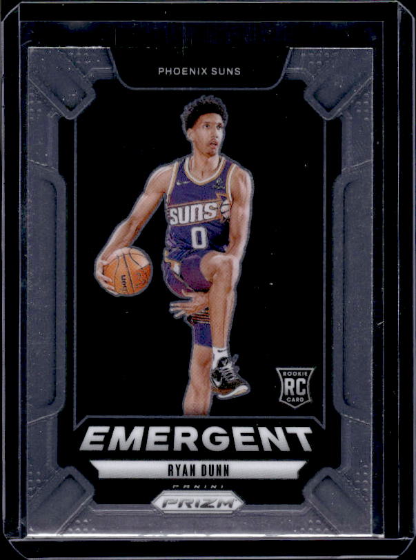 2024-25 Panini Prizm #22 Ryan Dunn Emergent