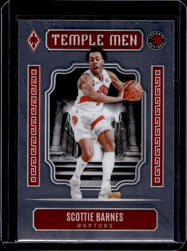 2023-24 Panini Phoenix #23 Scottie Barnes Temple Men