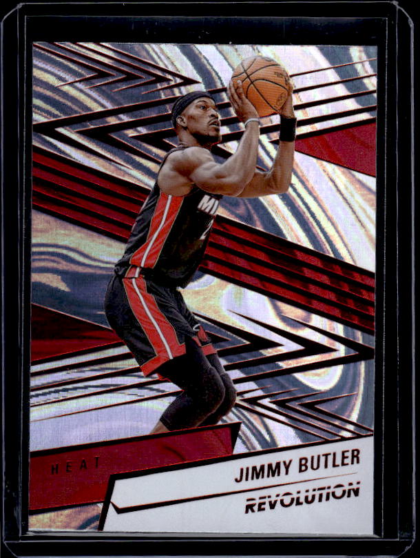 2024-25 Panini Revolution #34 Jimmy Butler III Red Swirl