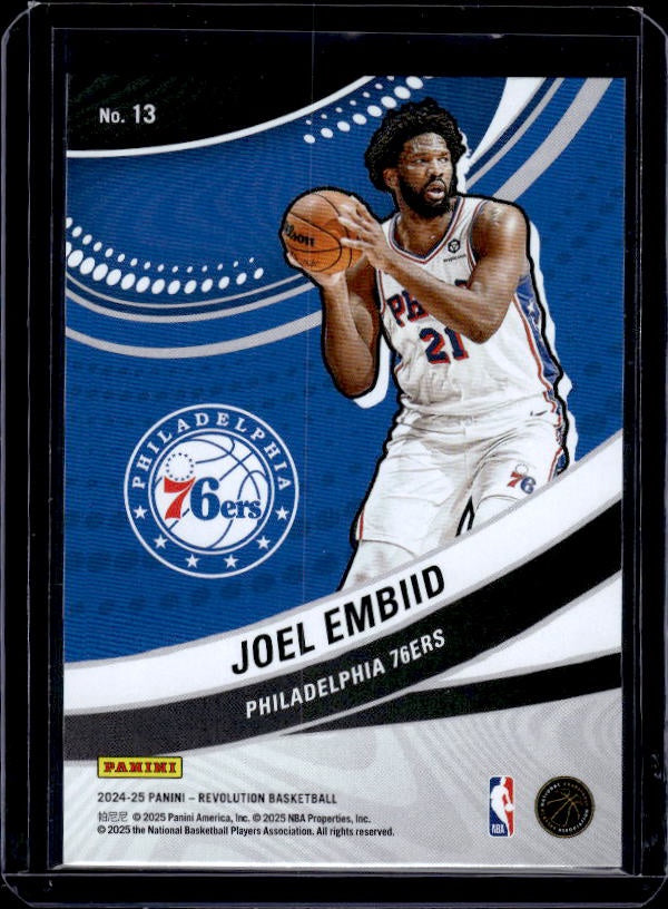 2024-25 Panini Revolution #13 Joel Embiid Vortex