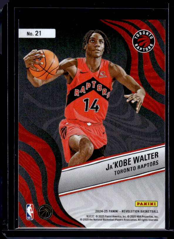 2024-25 Panini Revolution #21 Ja'Kobe Walter New Wave