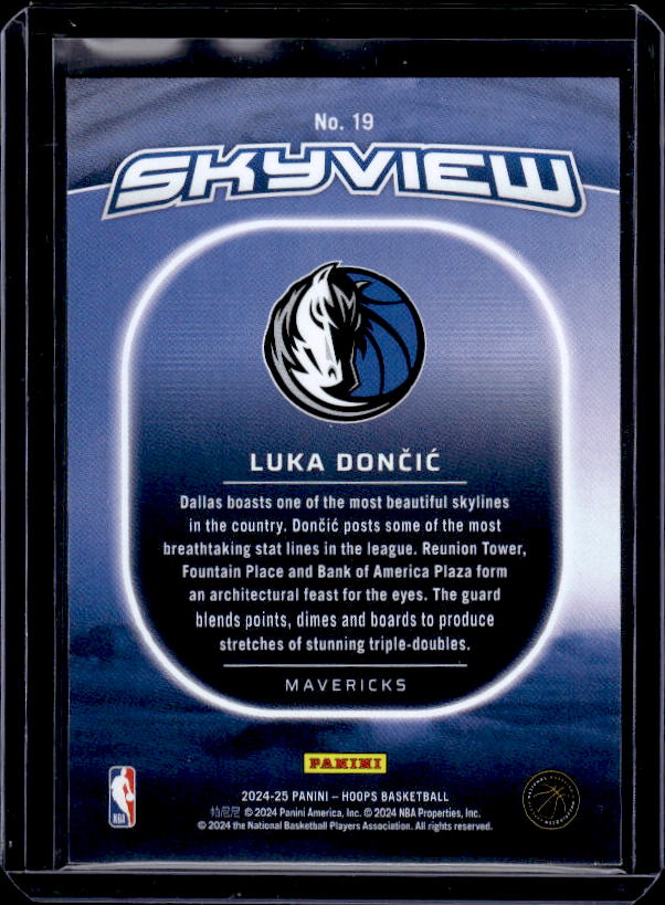 2024-25 Hoops #19 Luka Doncic Skyview