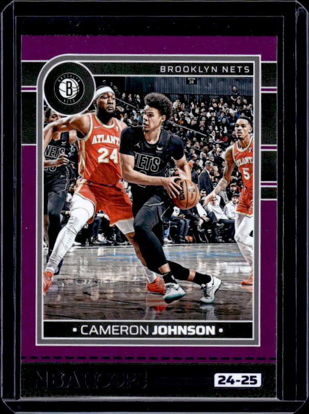 2024-25 Hoops #90 Cameron Johnson Purple
