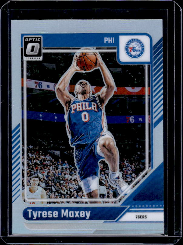 2024-25 Donruss Optic #135 Tyrese Maxey Holo