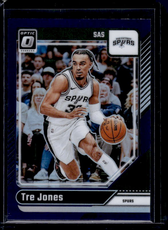 2024-25 Donruss Optic #112 Tre Jones Purple