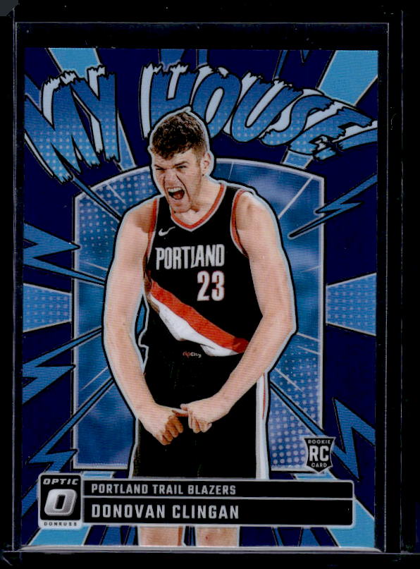 2024-25 Donruss Optic #1 Donovan Clingan My House Purple