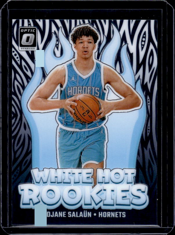 2024-25 Donruss Optic #3 Tidjane Salaun White Hot Rookies Purple