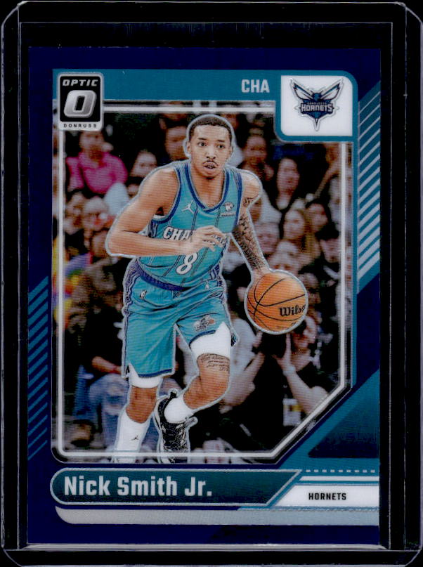2024-25 Donruss Optic #167 Nick Smith Jr. Purple
