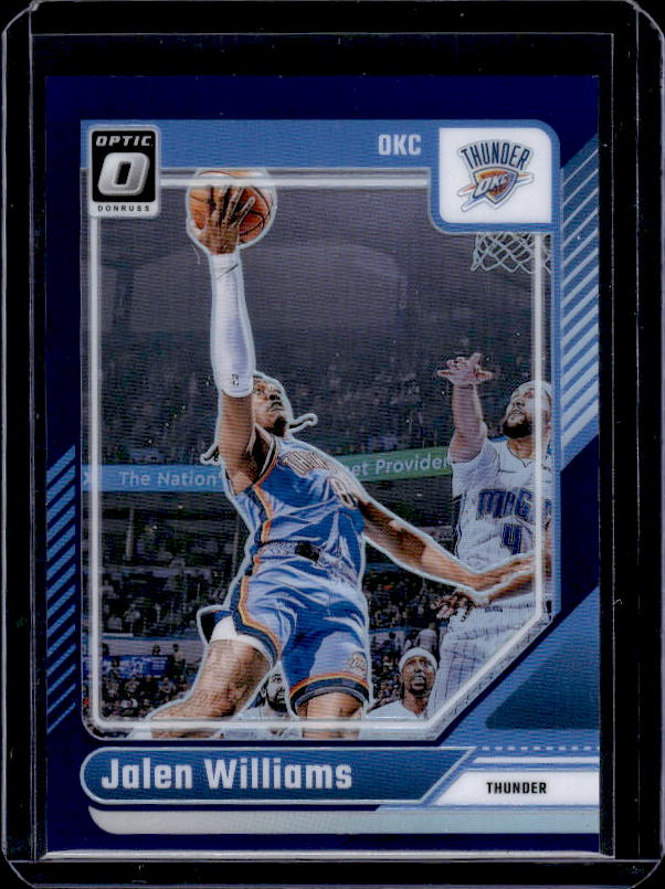 2024-25 Donruss Optic #225 Jalen Williams Purple