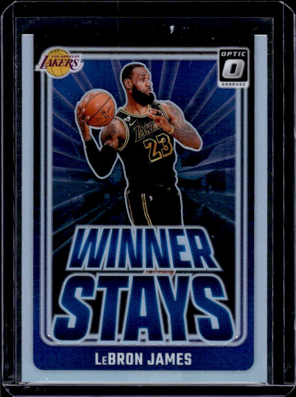 2024-25 Donruss Optic #1 LeBron James Winner Stays Holo