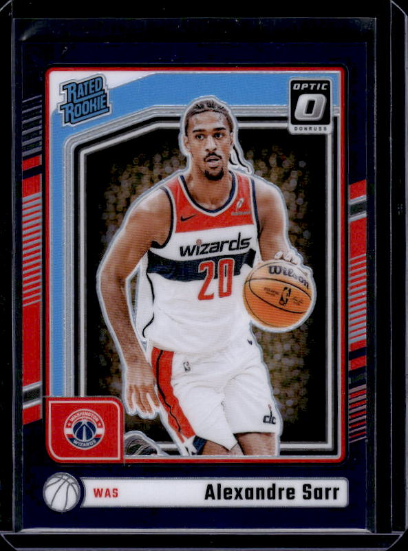 2024-25 Donruss Optic #276 Alexandre Sarr Purple