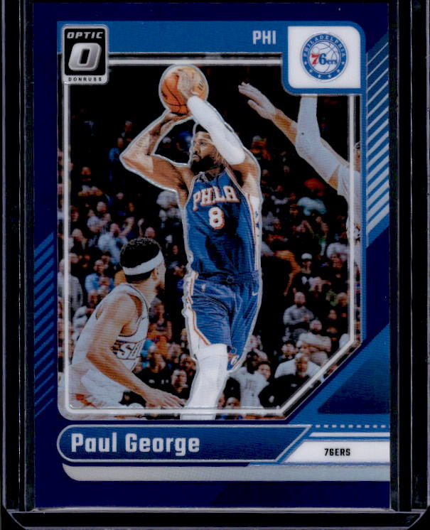 2024-25 Donruss Optic #110 Paul George Purple