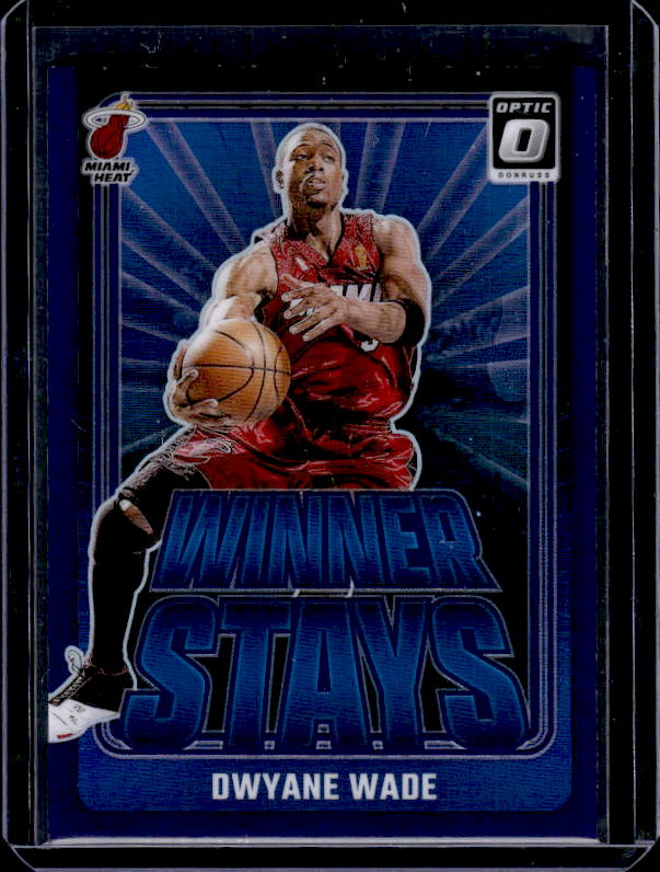 2024-25 Donruss Optic #20 Dwyane Wade Winner Stays Purple