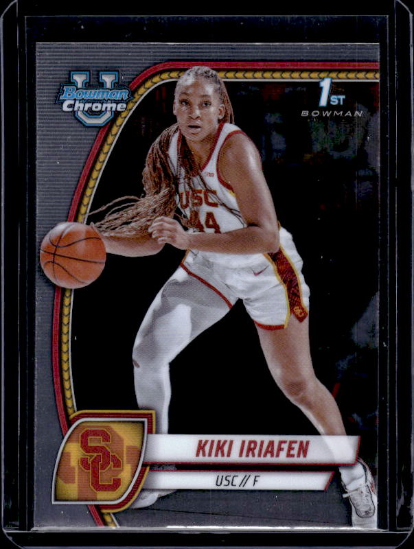 2024-25 Bowman University Chrome #47 Kiki Iriafen