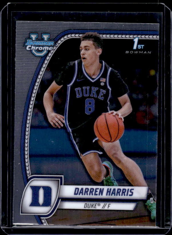 2024-25 Bowman University Chrome #18 Darren Harris Philadelphia 76ers