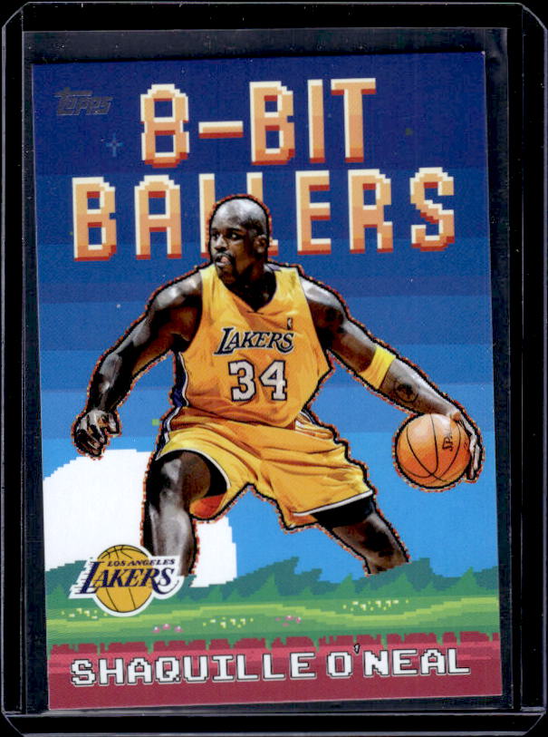 2025-26 Topps #8B-21 Shaquille O'Neal 8-Bit Ballers