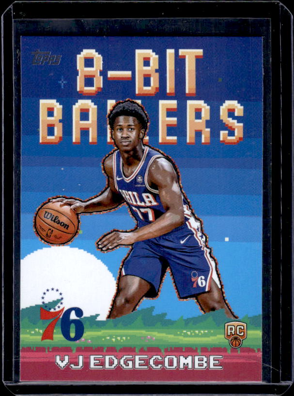 2025-26 Topps #8B-33 VJ Edgecombe 8-Bit Ballers