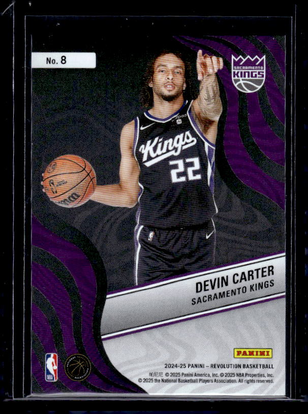 2024-25 Panini Revolution #8 Devin Carter New Wave