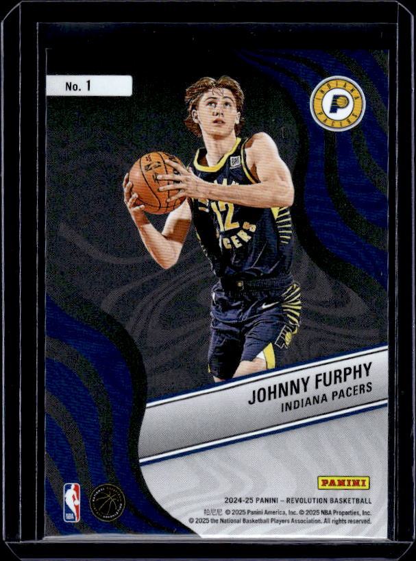 2024-25 Panini Revolution #1 Johnny Furphy New Wave