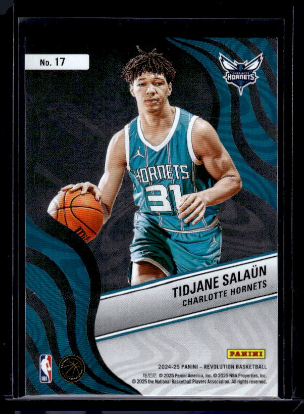 2024-25 Panini Revolution #17 Tidjane Salaun New Wave