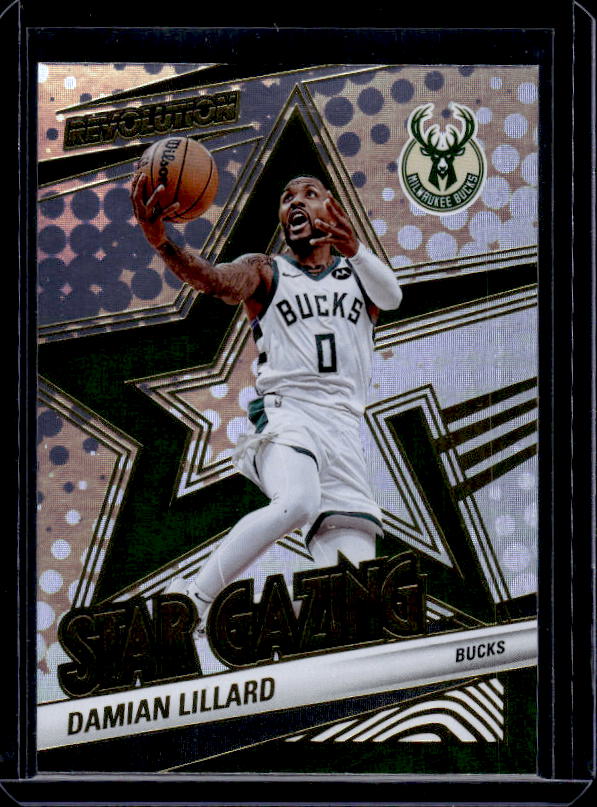 2024-25 Panini Revolution #10 Damian Lillard Star Gazing