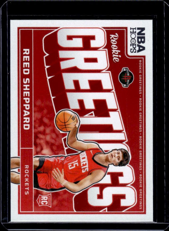 2024-25 Hoops #15 Zaccharie Risacher Rookie Greetings