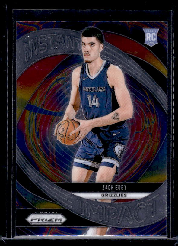 2024-25 Panini Prizm #25 Zach Edey Instant Impact