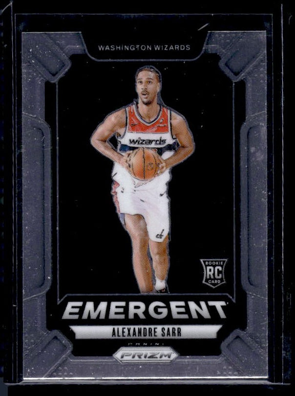 2024-25 Panini Prizm #14 Alexandre Sarr Emergent