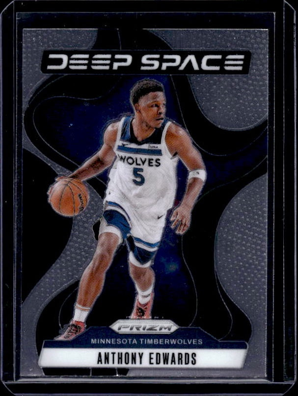 2024-25 Panini Prizm #3 Anthony Edwards Deep Space