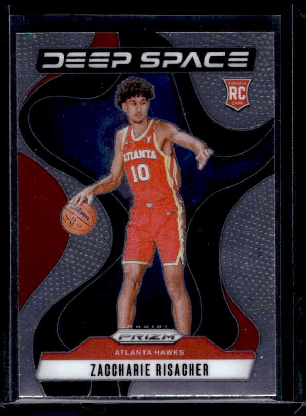 2024-25 Panini Prizm #8 Zaccharie Risacher Deep Space