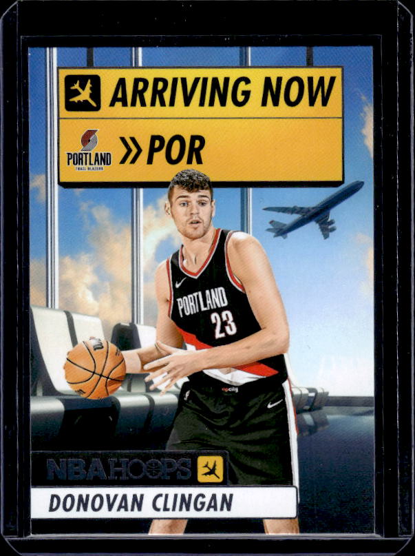 2024-25 Hoops #22 Donovan Clingan Arriving Now