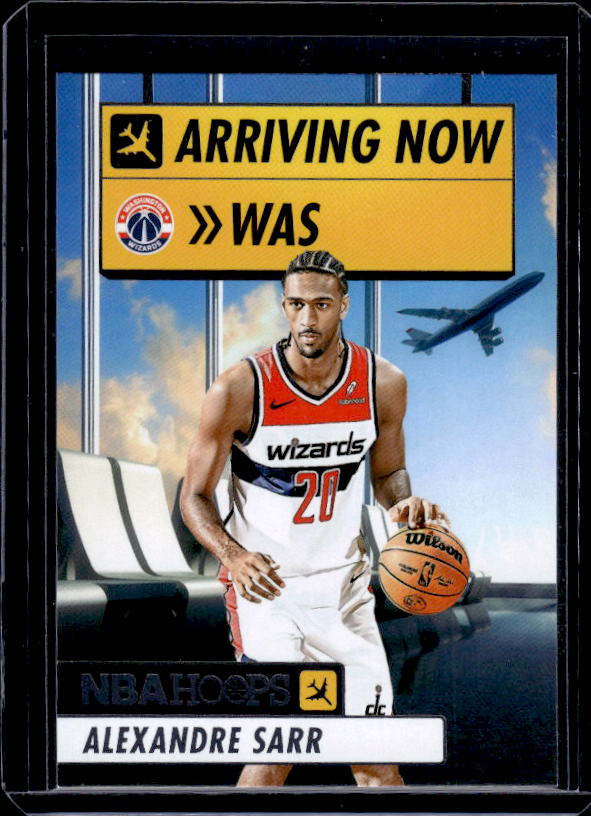 2024-25 Hoops #23 Alexandre Sarr Arriving Now