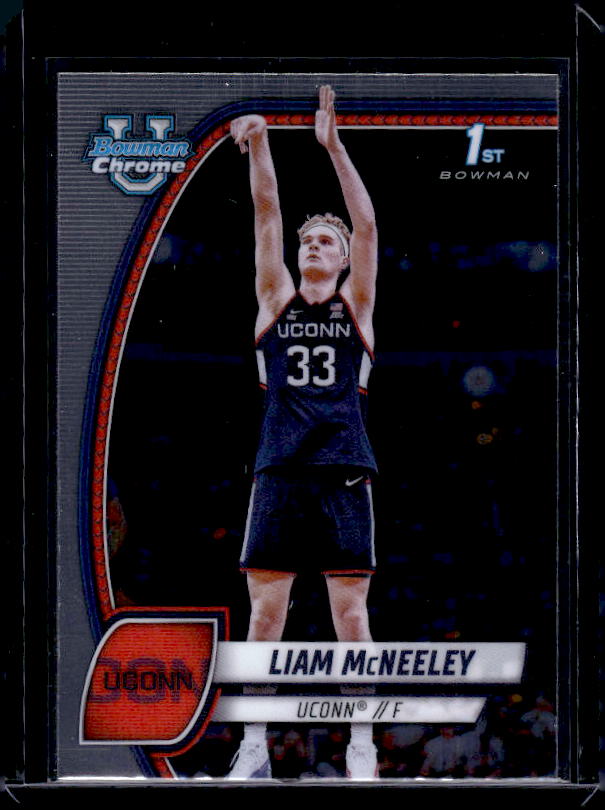 2024-25 Bowman University Chrome #52 Liam McNeeley