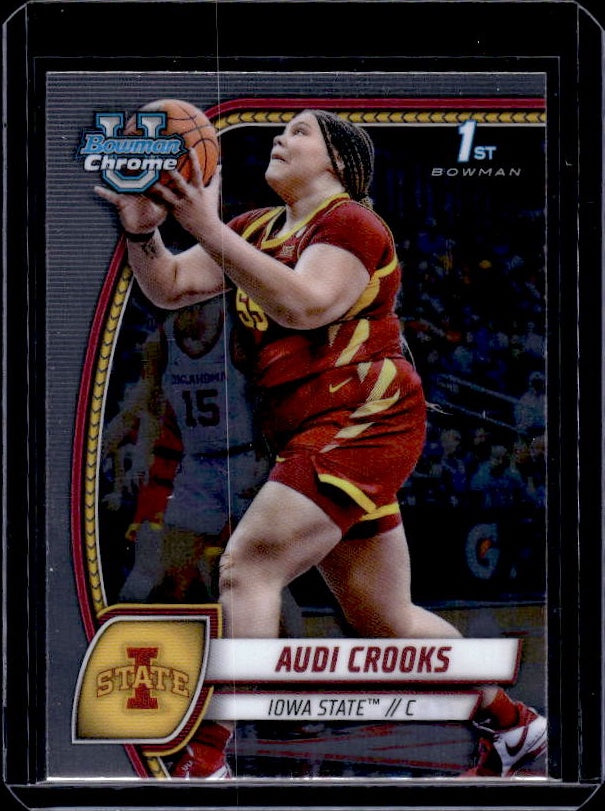 2024-25 Bowman University Chrome #9 Audi Crooks