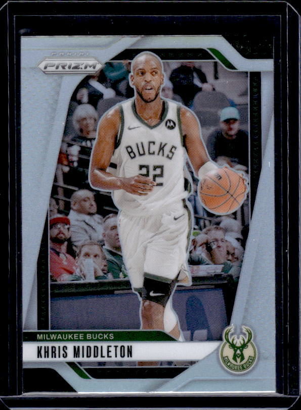 2024-25 Panini Prizm #153 Khris Middleton Prizms Silver