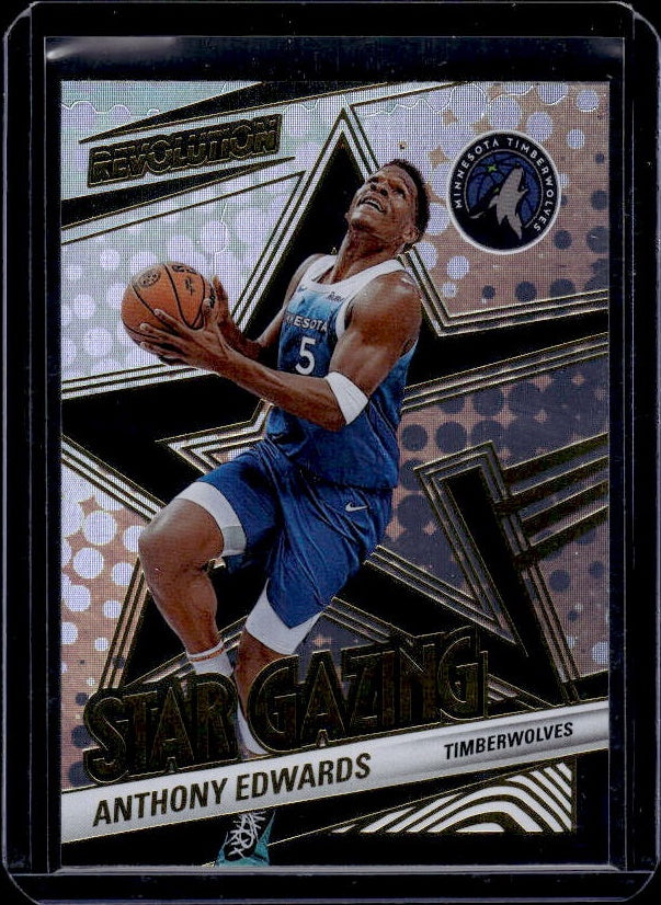 2024-25 Panini Revolution #22 Anthony Edwards Star Gazing