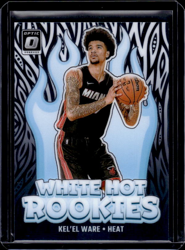 2024-25 Donruss Optic #5 Kel'el Ware White Hot Rookies